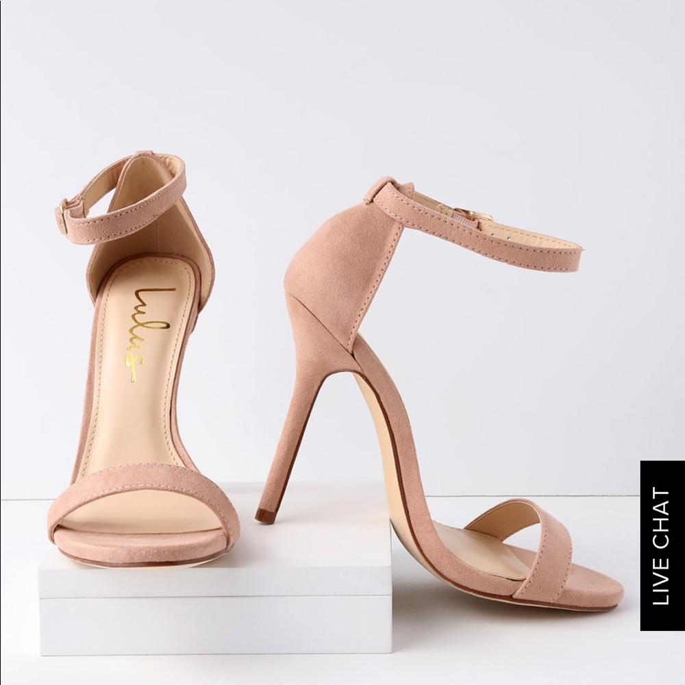 Lulu’s women size 7 single strap high heels
